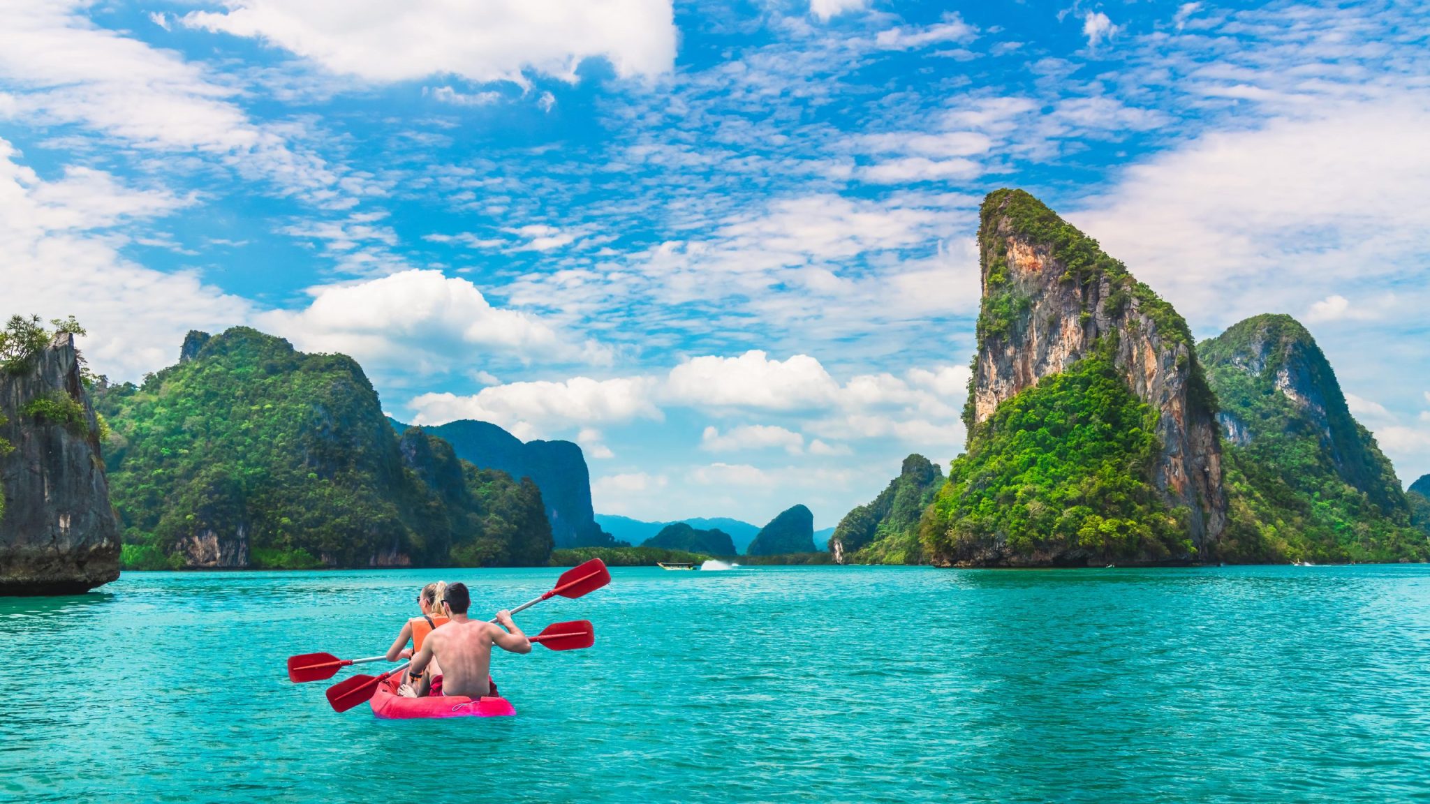 A spa massage in Phuket can ease tired and sore muscles after a day of kayaking around the islands.
